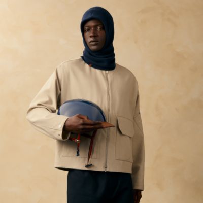 キャスケット 《ネバダ》 《ウェーブ》 - ブルー | Hermès - エルメス